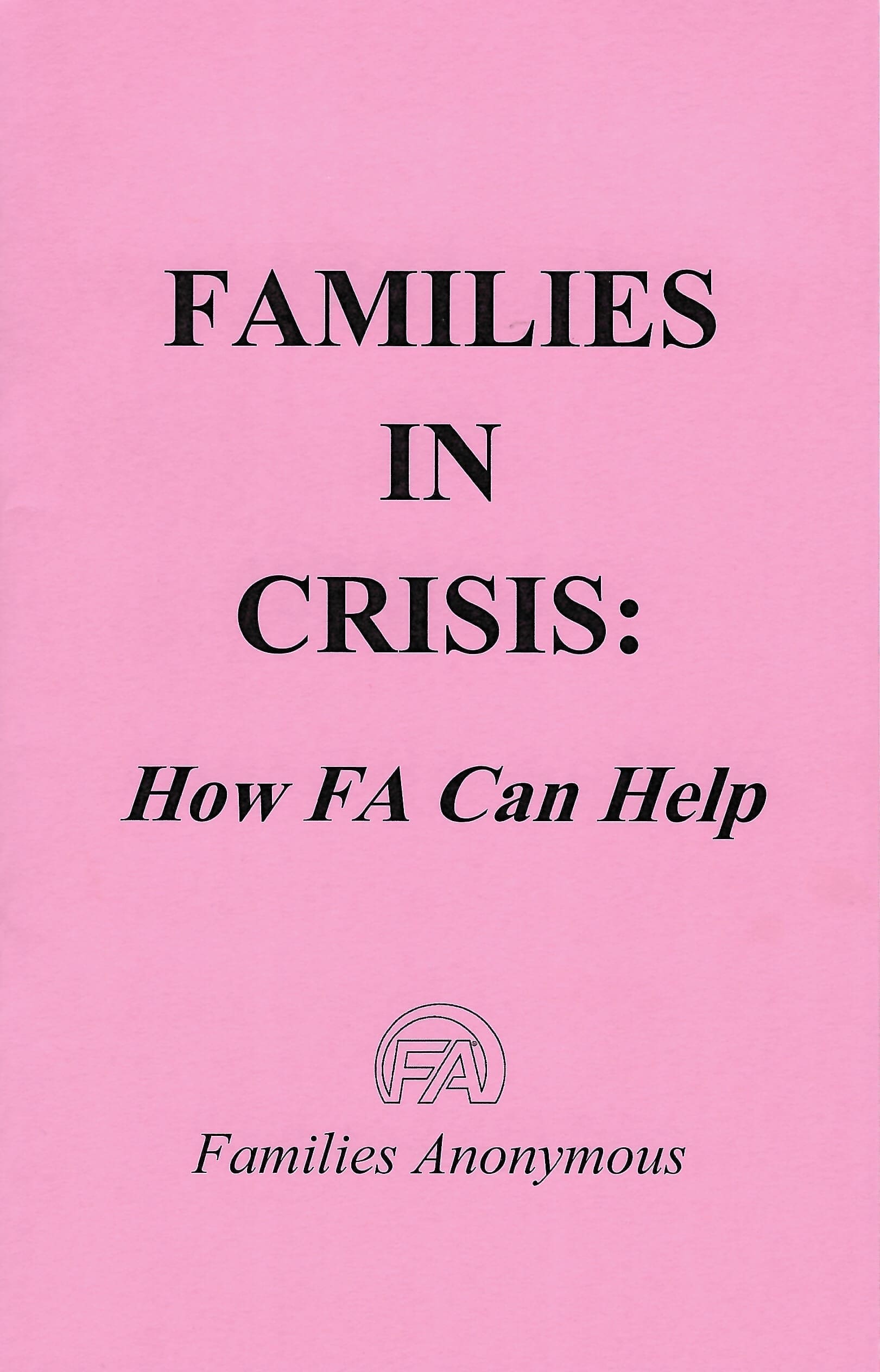 #1024 Families in Crisis