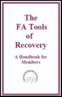 #5001 FA Tools of Recovery: A Handbook for Members